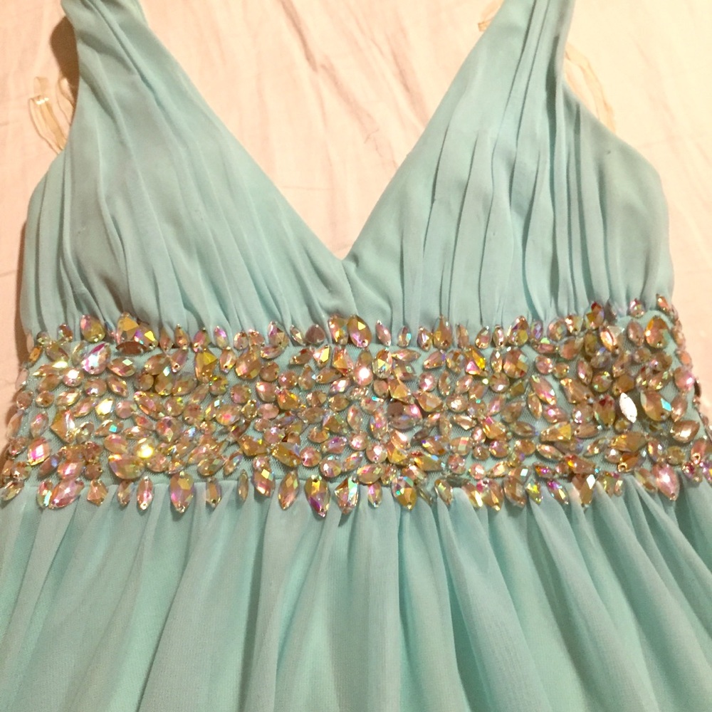 Light Blue Prom Dress
